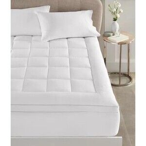 Charter Club Pillowtop QUEEN Mattress Pad White $270